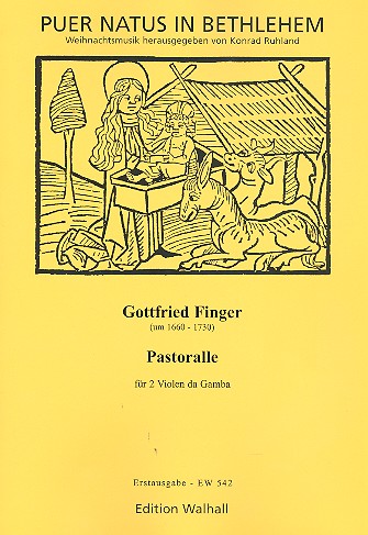 Pastoralle  für 2 Violen da Gamba  Partitur und Stimmen
