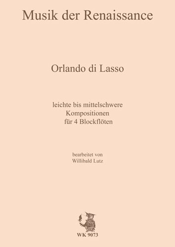 Leichte bis mittelschwere Kompositionen&nbsp;&nbsp;für 4 Blockflöten&nbsp;&nbsp;Partitur