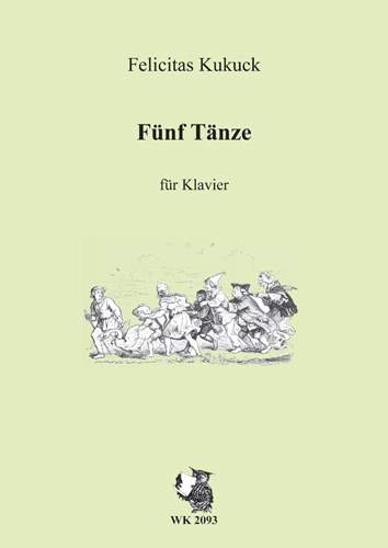 5 Tänze  für Klavier  