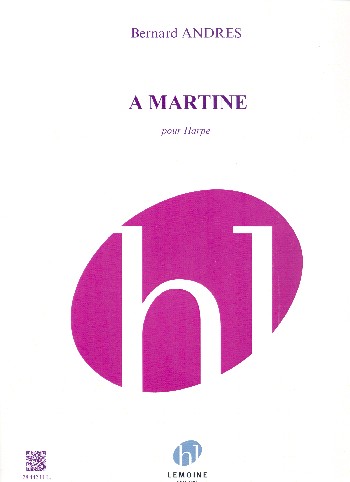 A Martine  pour harpe  