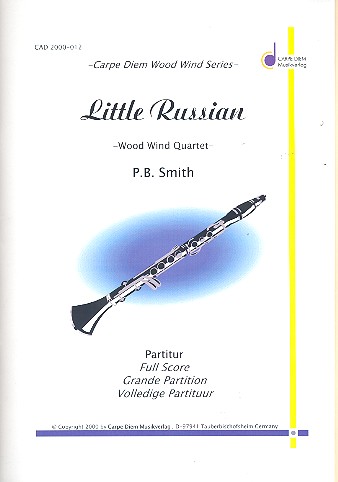 Little Russian Suite SmithWV223  für 2 Flöten und 2 Klarinetten  Partitur und Stimmen