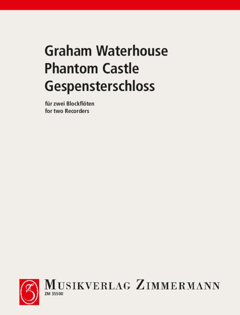 Phantom Castle  für 2 Blockflöten  2 Spielpartituren