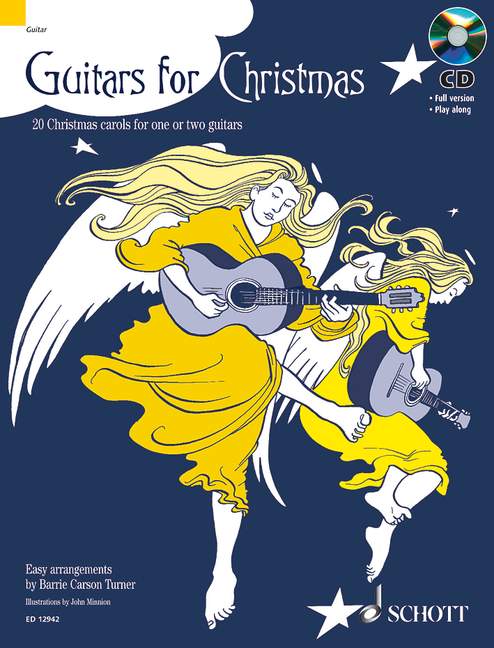 Guitars for Christmas (+CD)  - 20 Christmas Carols&nbsp;&nbsp;for 1-2 guitars (en)&nbsp;&nbsp;