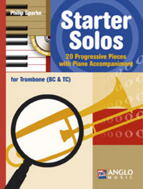 Starter Solos (+CD)  for trombone and piano (treble clef and bass clef)  