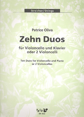 10 Duos für Violoncello und Klavier&nbsp;&nbsp;(2 Violoncelli)&nbsp;&nbsp;Stimmen