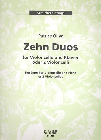 10 Duos für Violoncello und Klavier  (2 Violoncelli)  Stimmen