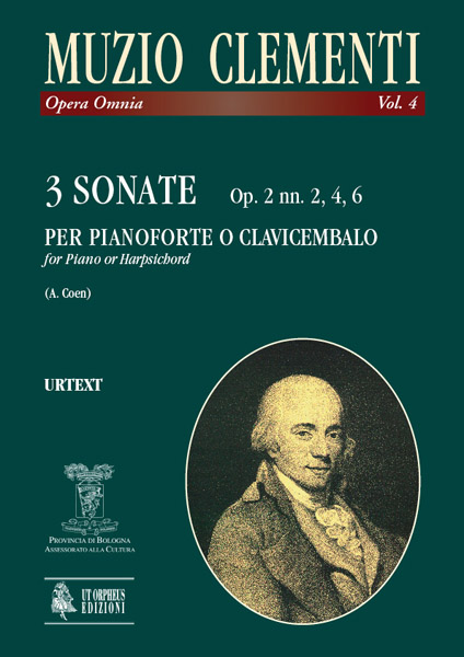 3 Sonaten op.2 Nr.2, Nr.4 und Nr.6  für Klavier (Cembalo)  Coen, Andrea, Hrsg.