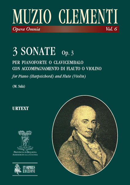 3 Sonaten op.3 für Flöte (Vl)  für Klavier (Cembalo)  Sala, Massimiliano, Hrsg.