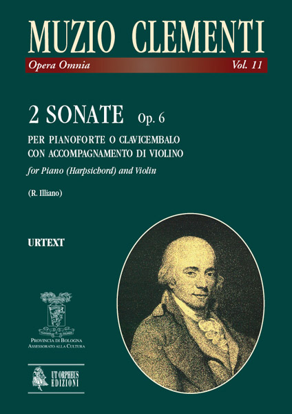 2 Sonaten op.6 für Violine und  Klavier (Cembalo)  Illiano, Roberto, Hrsg.