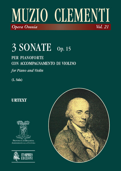 3 Sonaten op.15 für Violine  und Klavier  Sala, Luca,