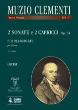 2 Sonaten und 2 Capricci op.34  für Klavier  
