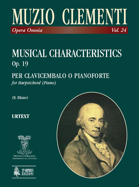 Musical characteristics op.19  für Klavier  Illiano, Hrsg.