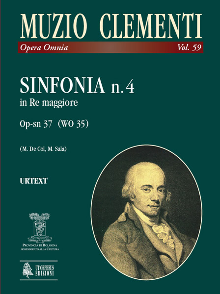 Sinfonie D-Dur op.sn37 Nr.4  für Orchester  Sala, Massimiliano, Hrsg.