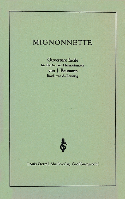 Mignonette&nbsp;&nbsp;für 4 Mandolinen&nbsp;&nbsp;