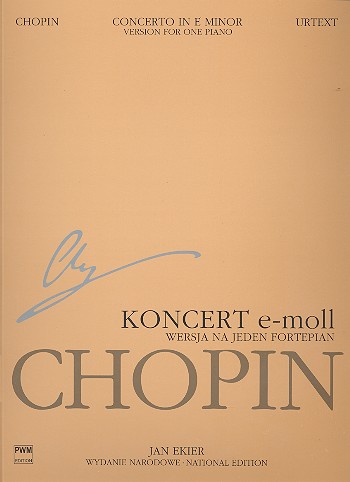National Edition vol.13 A 13a  Concerto in e minor op.11 for piano and orchestra  (version for 1 piano)