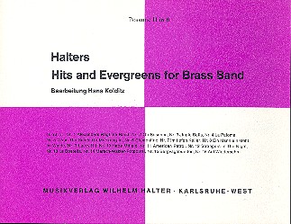 Halters Hits and Evergreens Band 1&nbsp;&nbsp;für Blasorchester&nbsp;&nbsp;Posaune 2 in B