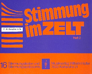 Stimmung im Zelt Band 2&nbsp;&nbsp;für Blasorchester&nbsp;&nbsp;Altsaxophon 2