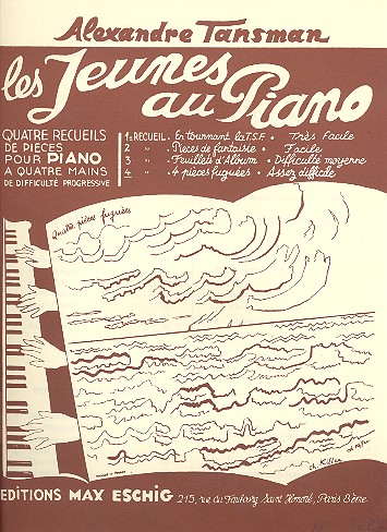 Les jeunes au piano vol.4&nbsp;&nbsp;pour piano à 4 mains&nbsp;&nbsp;