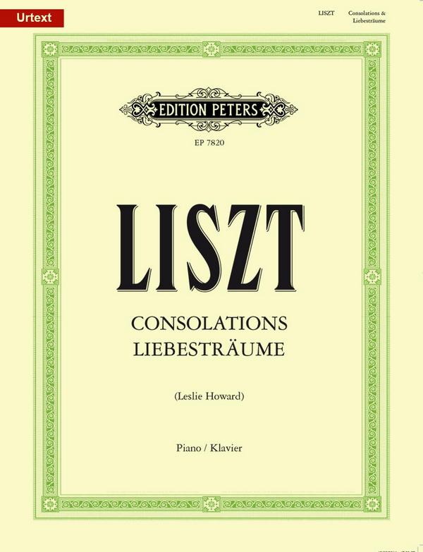 Consolations und Liebesträume  für Klavier  