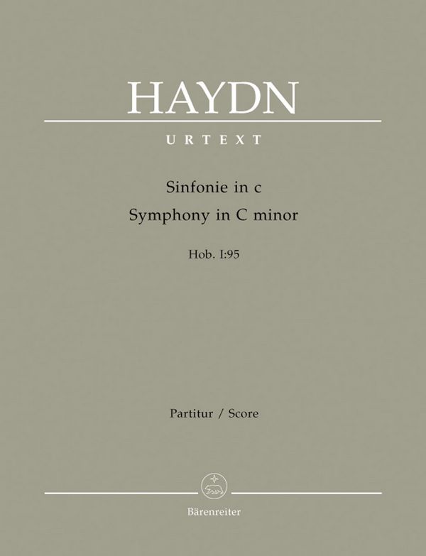 Sinfonie c-Moll Hob.I:95&nbsp;&nbsp;für Orchester&nbsp;&nbsp;Partitur