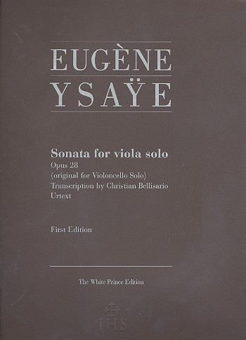 Sonata op.28 for viola    