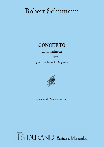 Konzert a-Moll op.129&nbsp;&nbsp;für Violoncello und Klavier&nbsp;&nbsp;