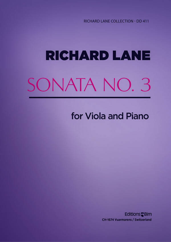 Sonata no.3 for viola and piano&nbsp;&nbsp;&nbsp;&nbsp;