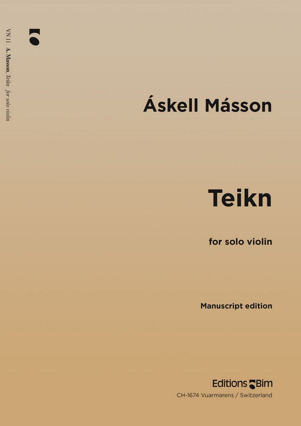 Teikn&nbsp;&nbsp;für Violine&nbsp;&nbsp;