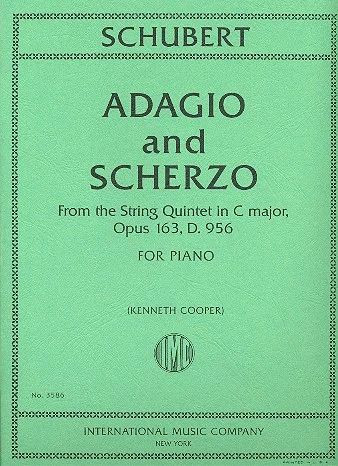 Adagio and Scherzo from the String Quintet C Major op.163 D956  for piano  