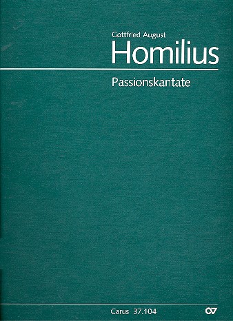 Ein Lämmlein geht und trägt die Schuld HoWV I.2   für Soli, gem Chor und Instrumente   Partitur