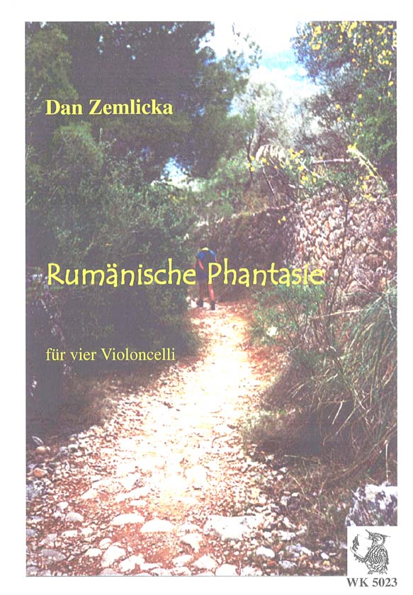 Rumänische Fantasie&nbsp;&nbsp;für 4 Violoncelli&nbsp;&nbsp;Partitur und Stimmen