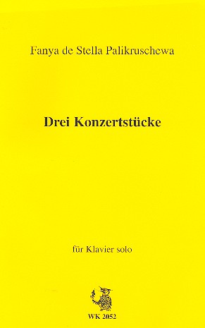 3 Konzertstücke  für Klavier  