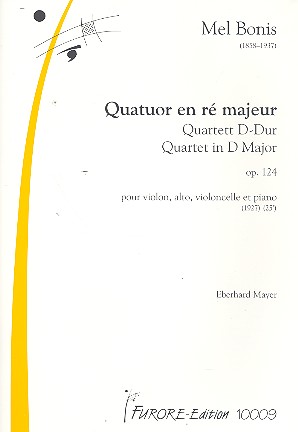 Quartett D-Dur op.124 für Klavier,