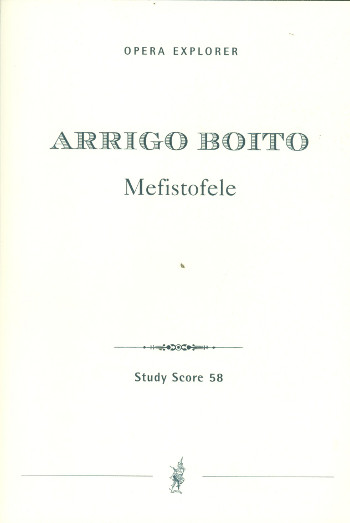 Mefistofele Oper    Studienpartitur