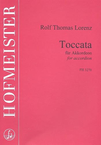 Toccata  für Akkordeon  