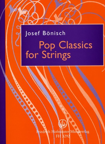 Pop Classics for Strings   for 3 violins, violoncello and percussion  score and parts