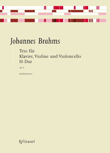 Klaviertrio H-Dur op.8    3 Spielpartituren
