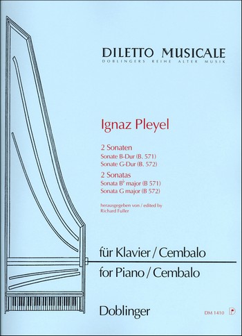 2 Sonaten für Klavier  Fuller, Richard, Hrsg.  