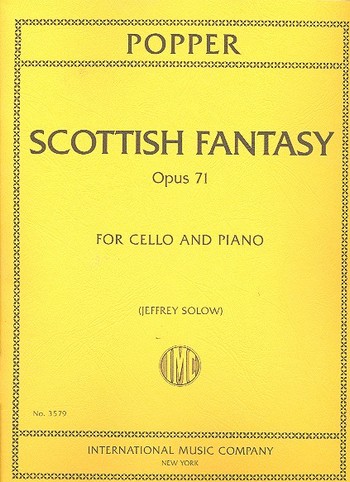 Scottish Fantasy op.71&nbsp;&nbsp;for cello and piano&nbsp;&nbsp;