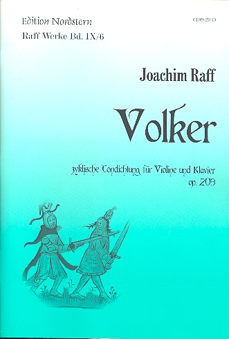 Volker op.203  für Violine und Klavier  