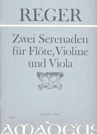 2 Serenaden für Flöte, Violine und Viola  Stimmen  