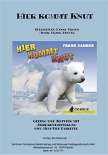 Hier kommt Knut (+Midifiles): Einzelausgabe  Klavier/Gesang/Gitarre  