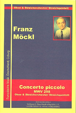 Concerto piccolo MWV298 für Oboe und