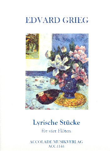 8 lyrische Stücke  für 4 Flöten  Partitur und Stimmen