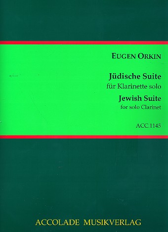 Jüdische Suite  für Klarinette  