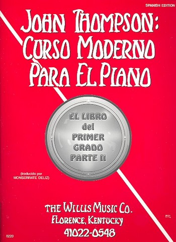 Curso moderno para el piano vol.2  El libro del primer grado  