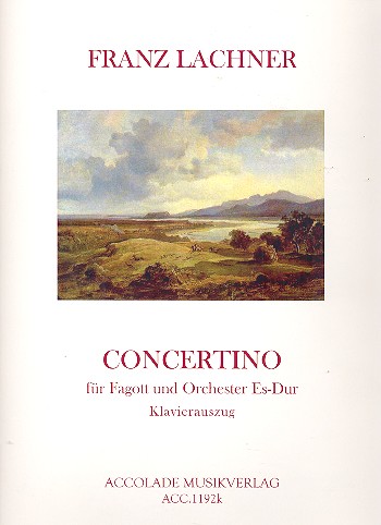 Concertino Es-Dur für Fagott und  Orchester für Fagott und Klavier  
