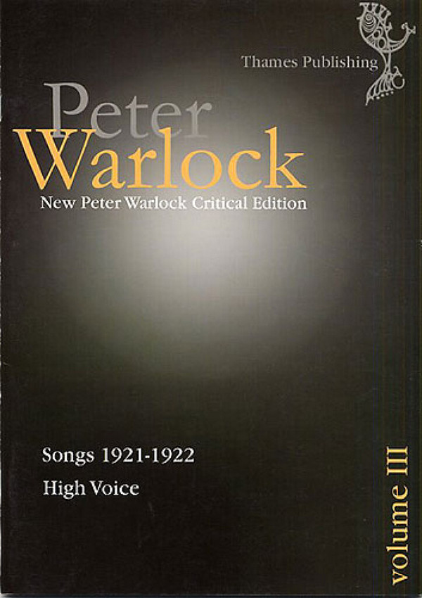 Songs 1921 - 1922&nbsp;&nbsp;for high voice and piano&nbsp;&nbsp;