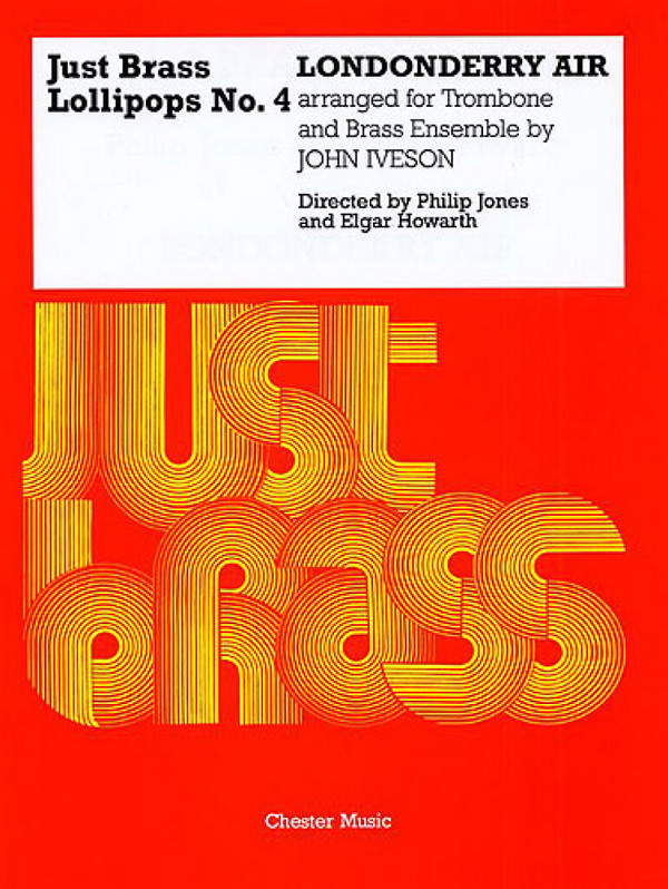 Londonerry Air for&nbsp;&nbsp;Trombone and Brass Ensemble&nbsp;&nbsp;score and parts
