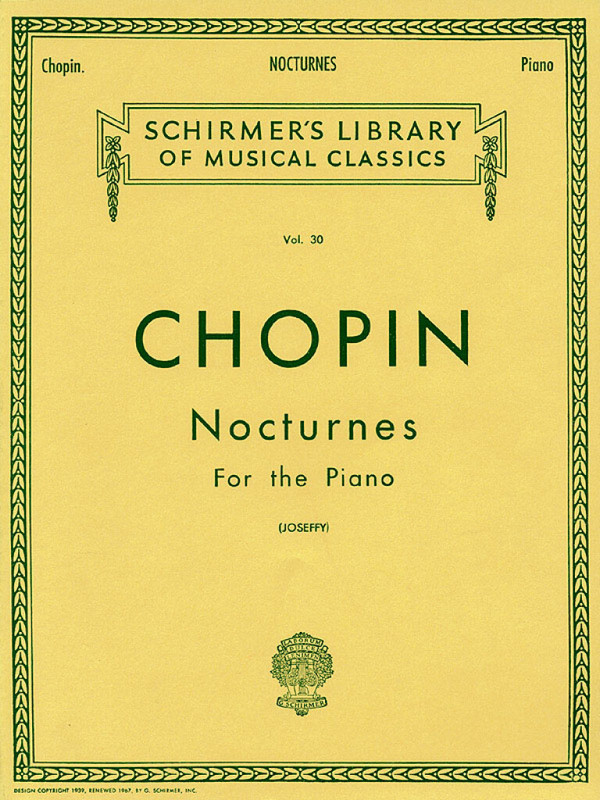 Nocturnes&nbsp;&nbsp;for piano&nbsp;&nbsp;